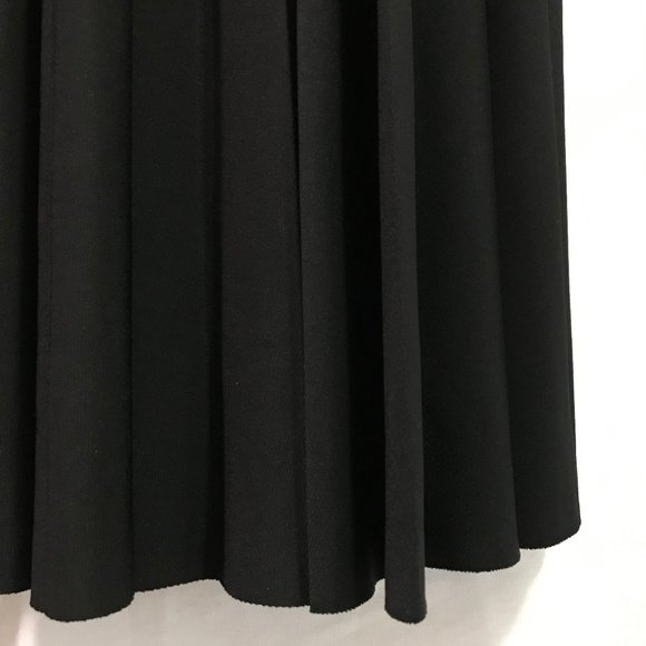 AB Studio LBD Black Sleeveless Midi Dress Evening Holiday - Picture 6 of 10